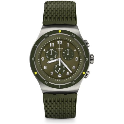 Swatch The Chrono YOS461 Runforest Watch