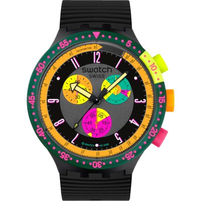 Swatch Big Bold SB02B104 Neon Seppia Watch