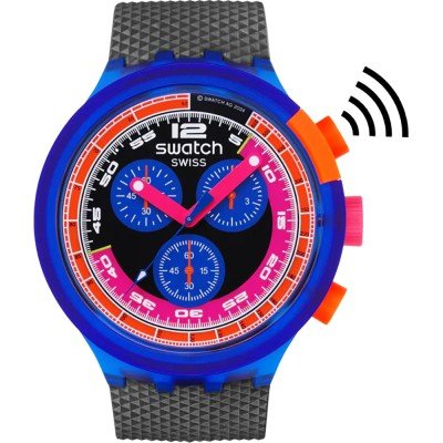 Swatch Big Bold SB06N101-5300 Neon party to the Max Pay! Watch