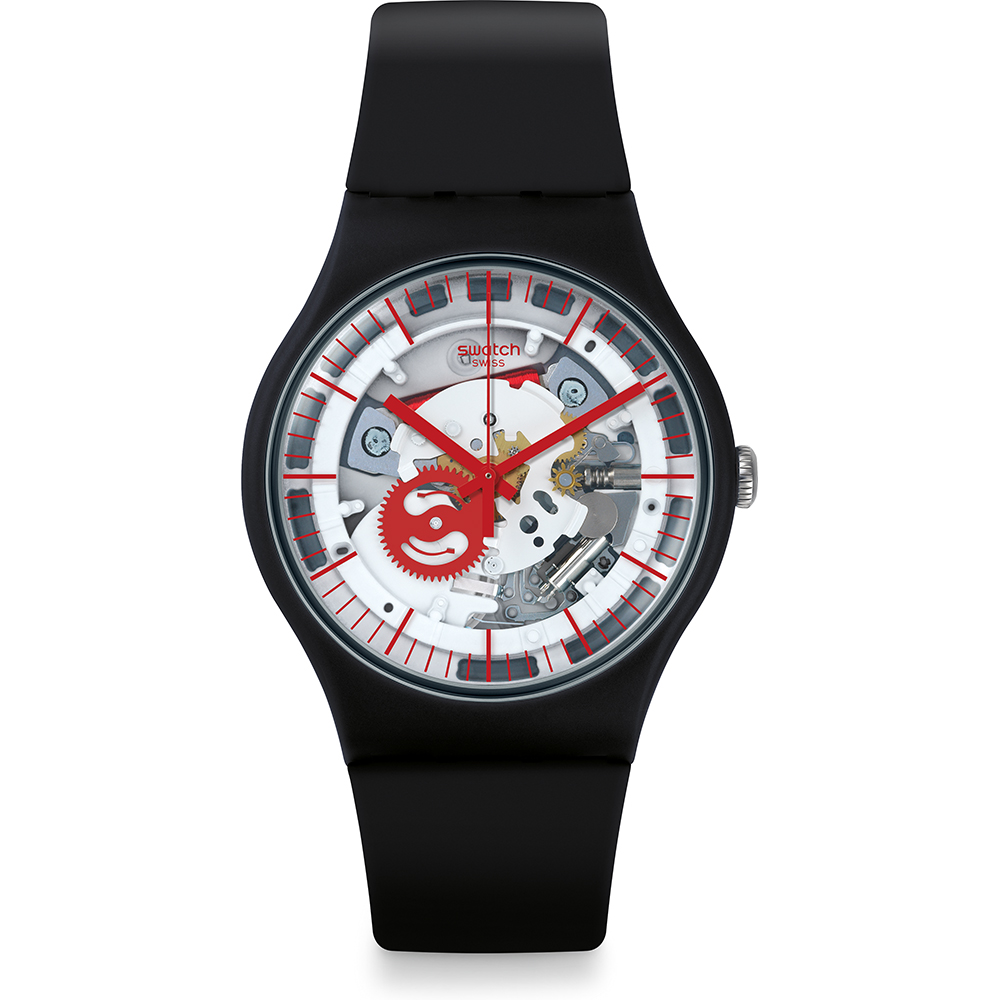 Swatch NewGent SUOB153 Siliblack Watch