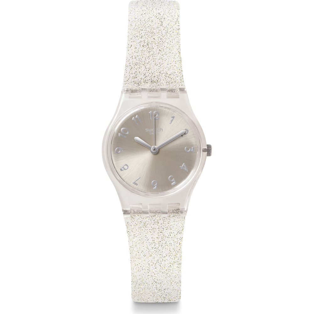 Swatch Standard Ladies LK343E Silver Glistar Watch