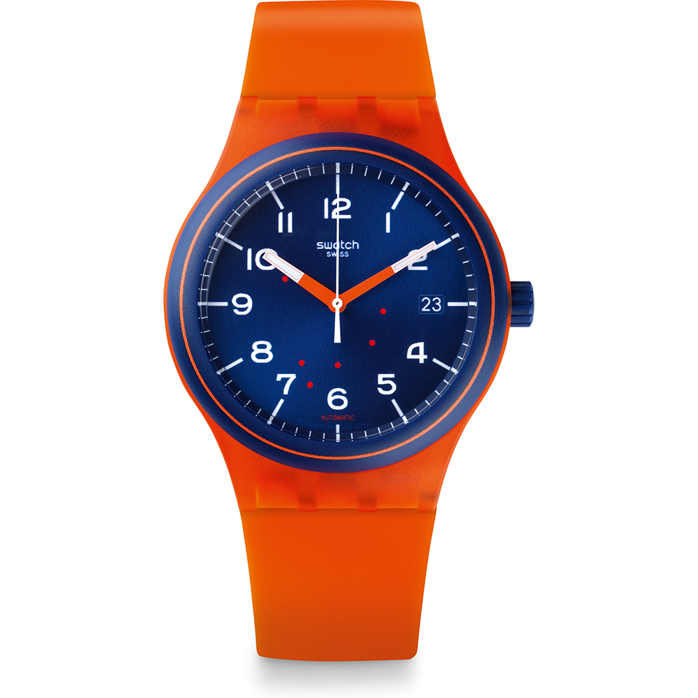 Swatch Sistem 51 SUTO401 Sistem Tangerine Watch