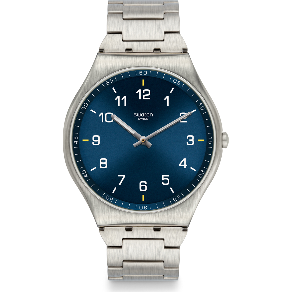 Swatch New Skin Irony SS07S106G Skin Suit Blue Watch