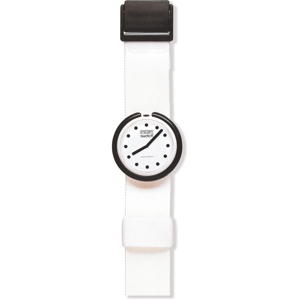 Swatch Pop BW001RE Snowflake with logo Watch