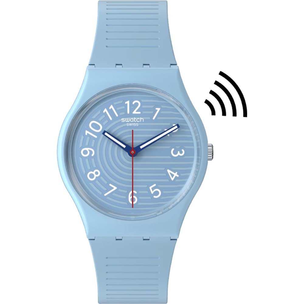 Swatch Standard Gents SO28S104-5300 Trendy lines in the sky Pay! Watch