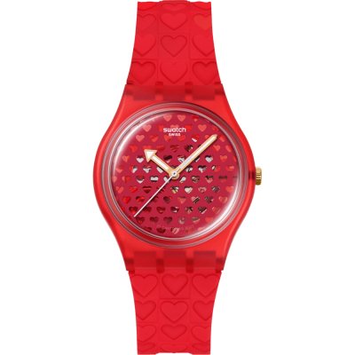 Swatch Originals Medium (34mm) SO28Z122 Love in scarlet Watch