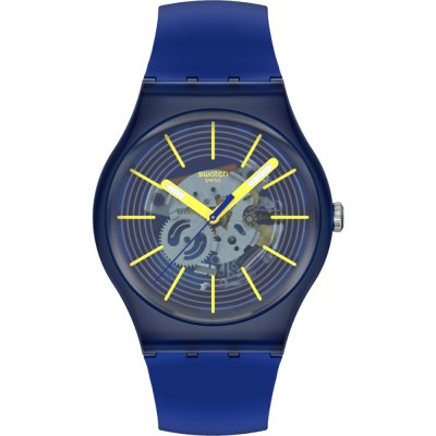 Swatch Originals Large (41mm) SO29I100 Revealed in the depths Watch