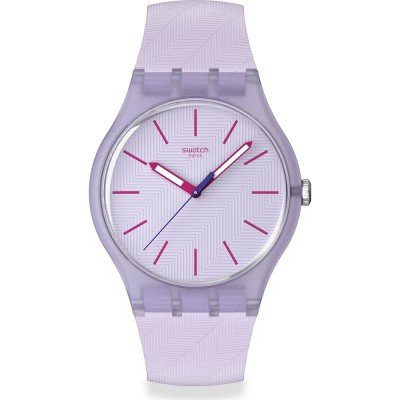 Swatch Originals Large (41mm) SO29V101 Lavendaze Watch