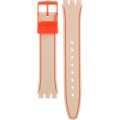 Swatch Plastic - Originals Medium (34mm) /Access/Solar/Musicall/Stop - G/SK/SL/SR/SS/SO28 AGT106 GT106 Soft Day Strap