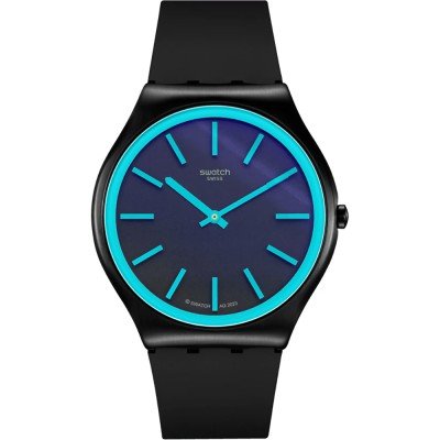 Swatch New Skin Irony SS07B111 Obsidian Shimmer Watch