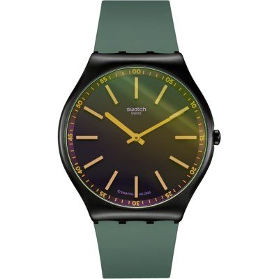 Swatch New Skin Irony SS07B112 Green Vision Watch