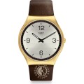 Swatch New Skin Irony SS07G100 Skin suit coffee Watch