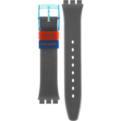 Swatch Plastic - Originals Medium (34mm) /Access/Solar/Musicall/Stop - G/SK/SL/SR/SS/SO28 ASSK104 SSK104 Metal Flash Strap