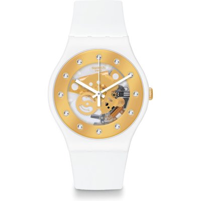 Swatch Originals Large (41mm) SUOZ148 Sunray Glam Watch