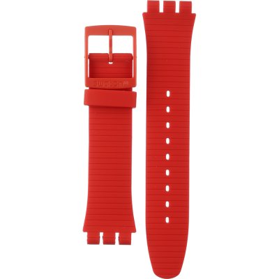 Swatch Plastic - Originals Large (41mm) SUO/SO29/SO32 ASUOR400 SUOR400 Xx-Rated Red Strap