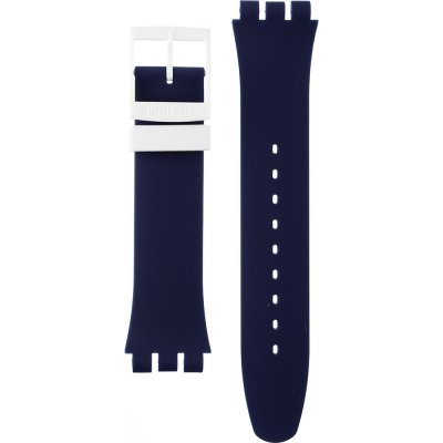 Swatch Plastic - Originals Large (41mm) SUO/SO29/SO32 ASUOW156 SUOW156 Siliblue Strap