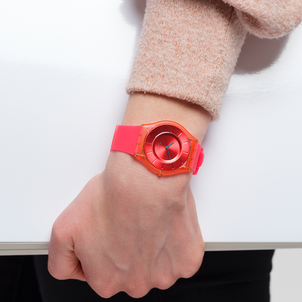 Swatch Skin SS08R100 Sweet Coral Watch • EAN: 7610522838734 • Watch.co.uk