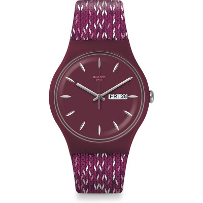 Swatch Originals Large (41mm) SUOV705 Trico'Purp Watch