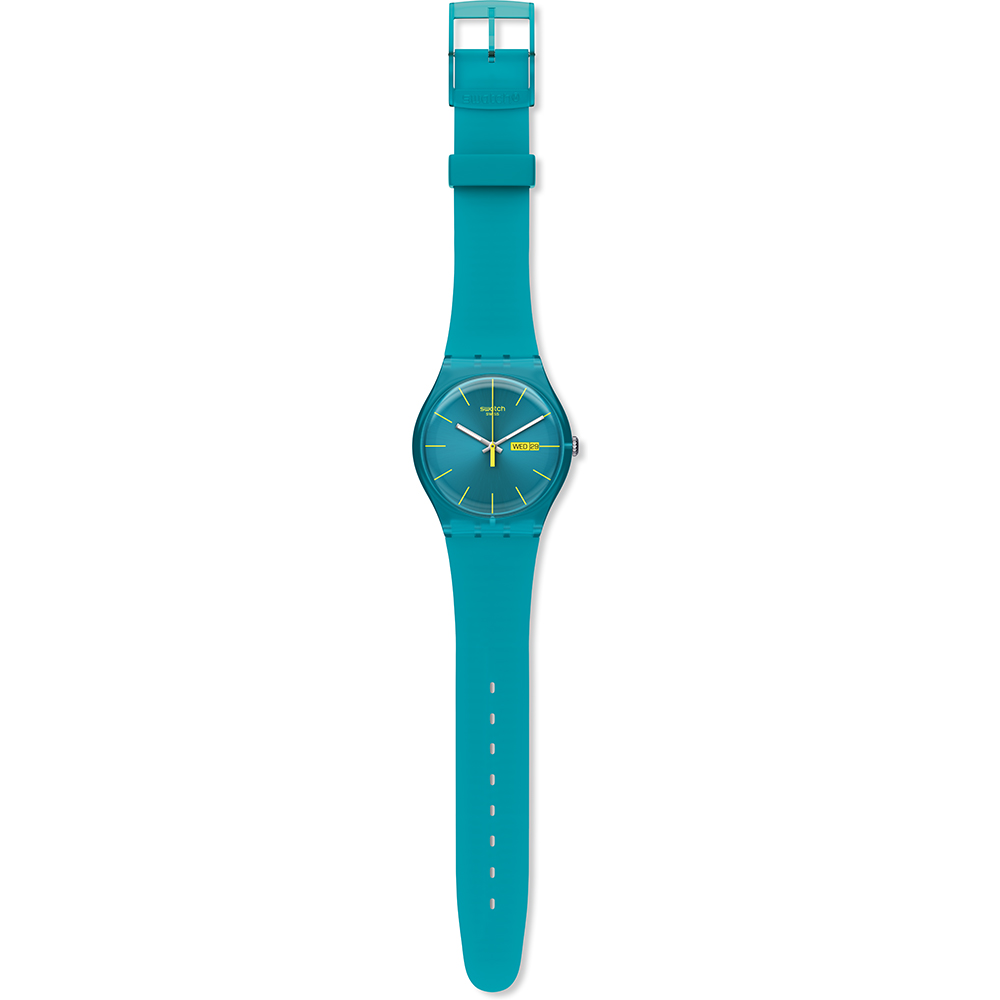 Swatch The Originals SUOL700 Turquoise Rebel Watch • EAN: 7610522253766 •  Watch.co.uk