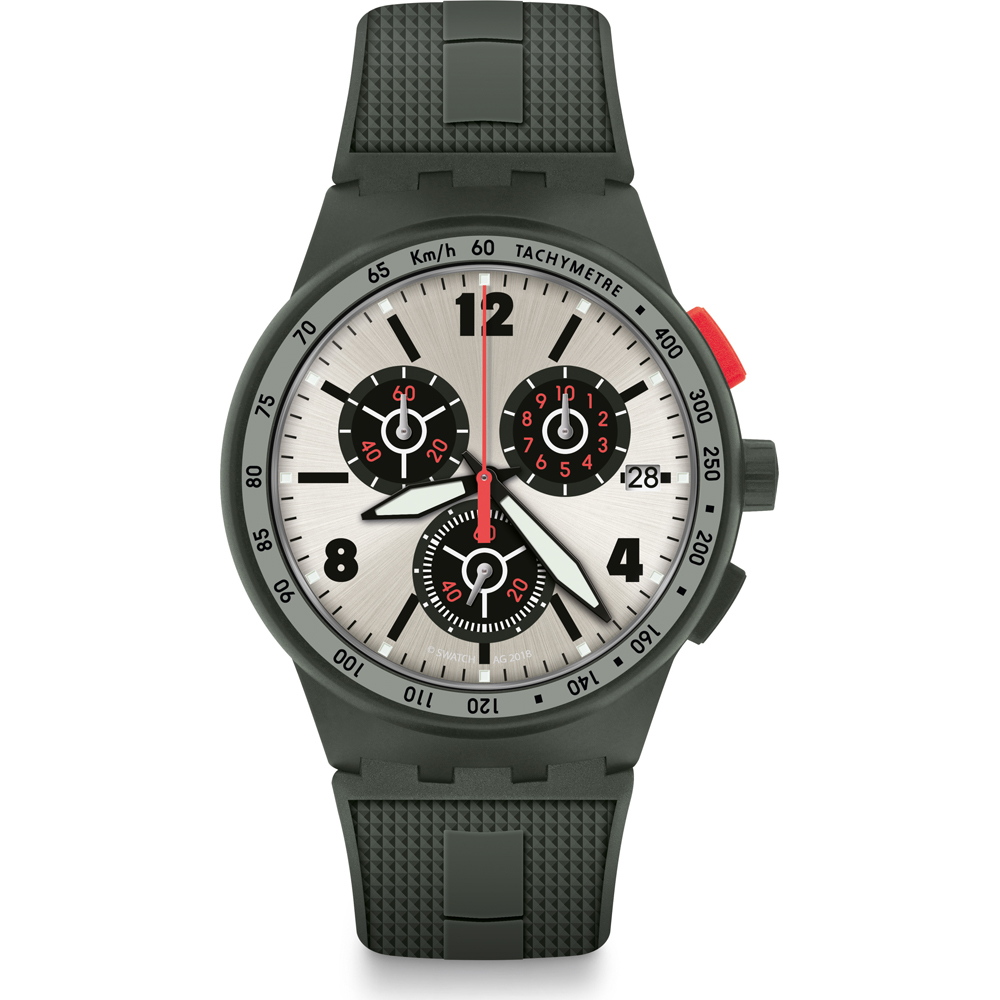 Swatch New Chrono Plastic SUSG405 Verdone Watch