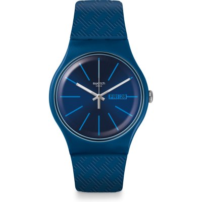 Swatch Originals Large (41mm) SUON713 Wave Path Watch