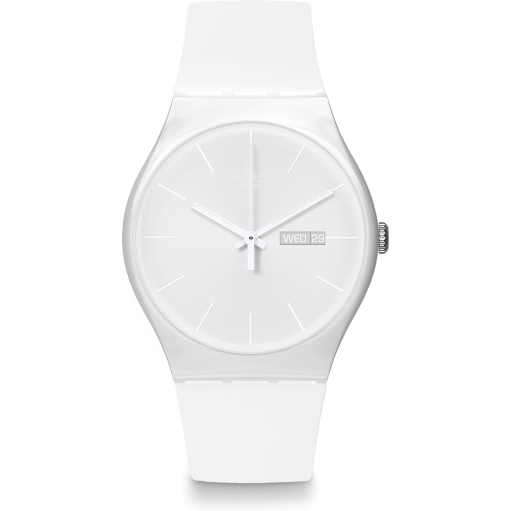 Swatch NewGent SUOW701 White Rebel Watch