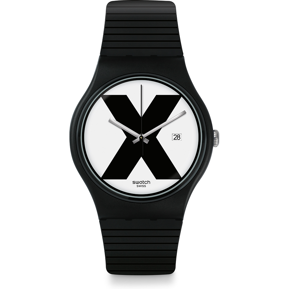 Swatch NewGent SUOB402 Xx-Rated Black Watch