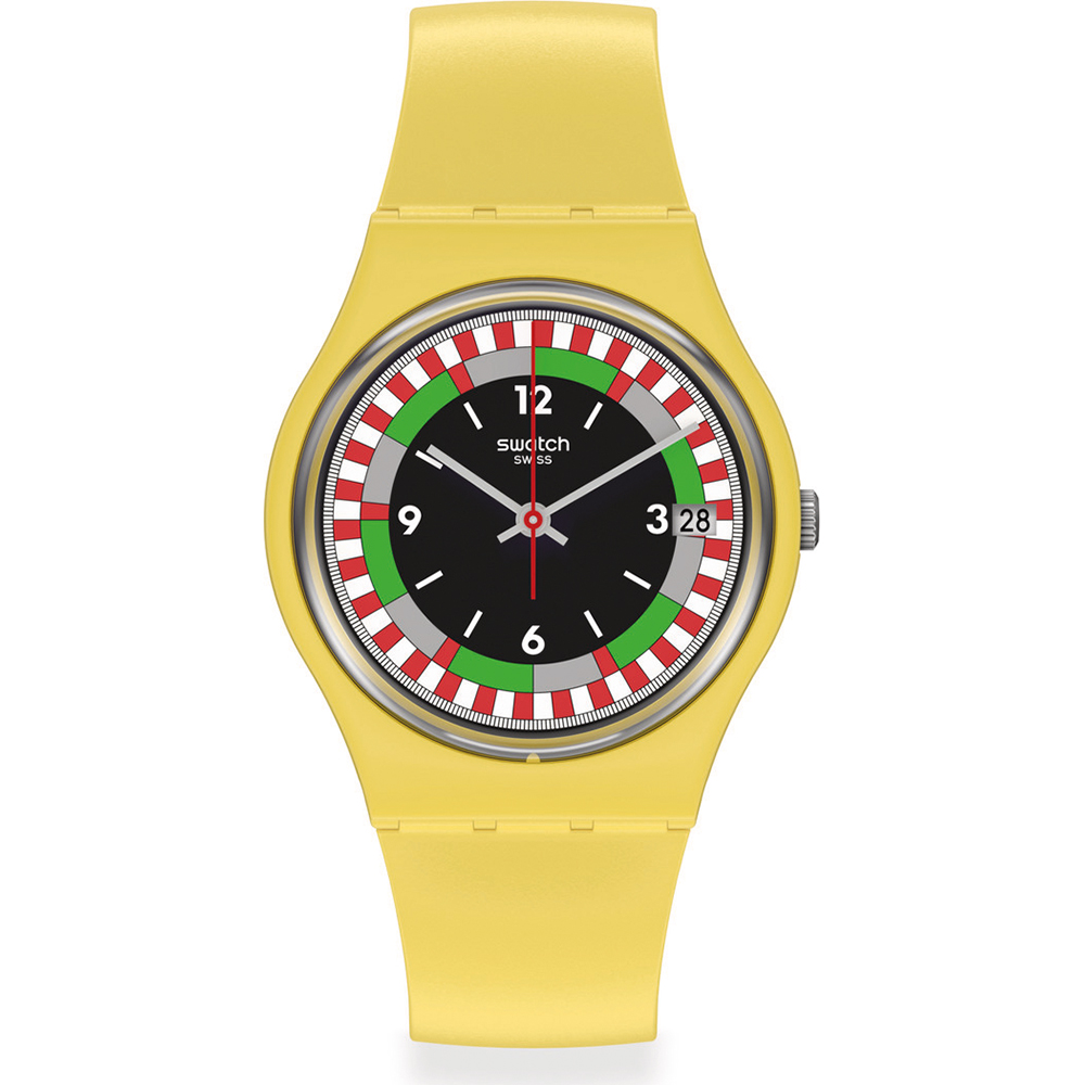 Swatch Standard Gents SO31J400 Yel_Race Watch
