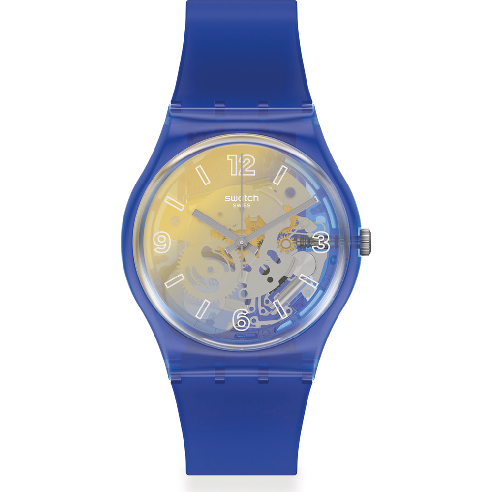 Swatch Standard Gents GN278 Yellow Disco Fever Watch