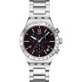 Swatch Irony - Chrono New YVS533G Purple Glow Watch
