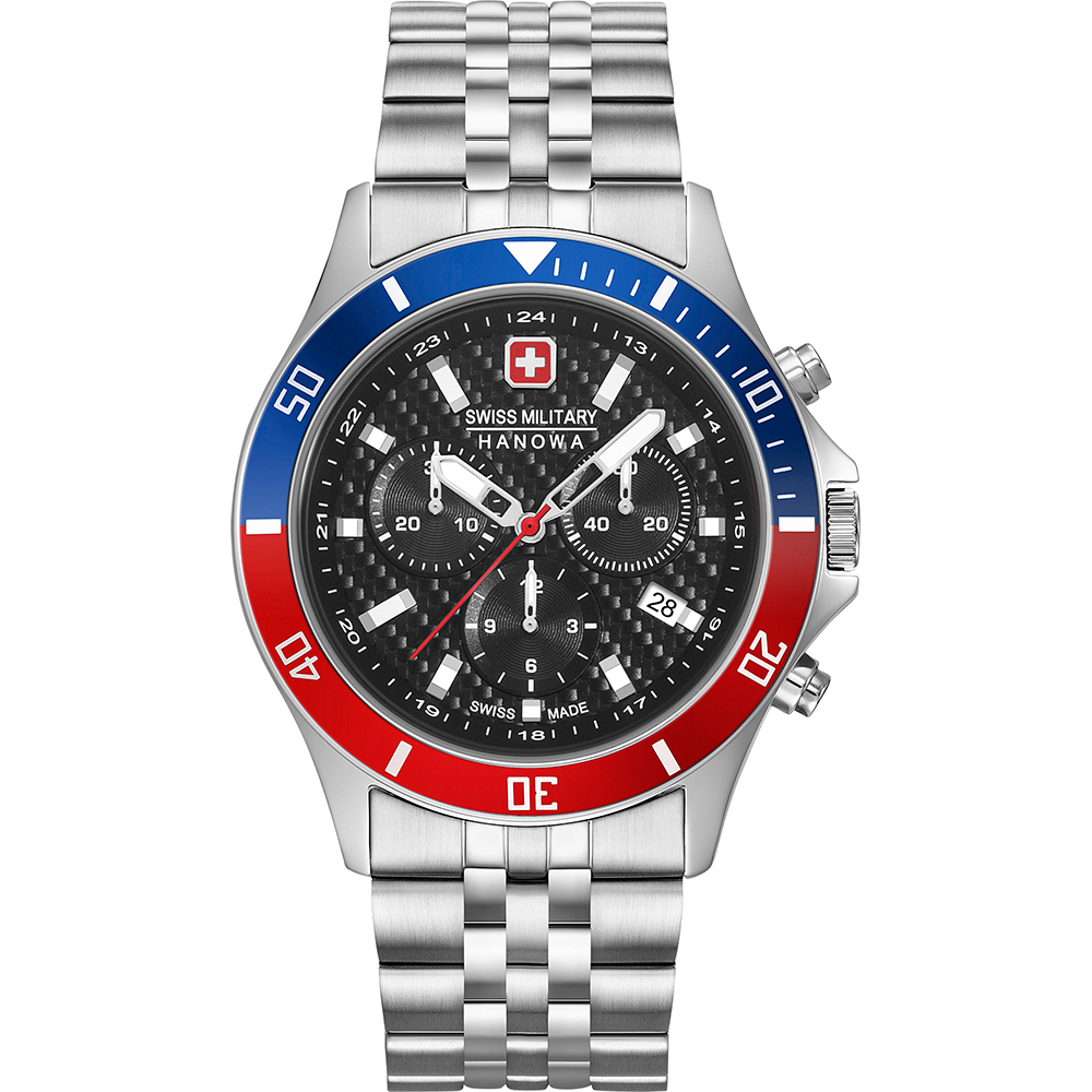 Swiss Military Hanowa Aqua 06-5337.04.007.34 Flagship Racer Chrono Watch