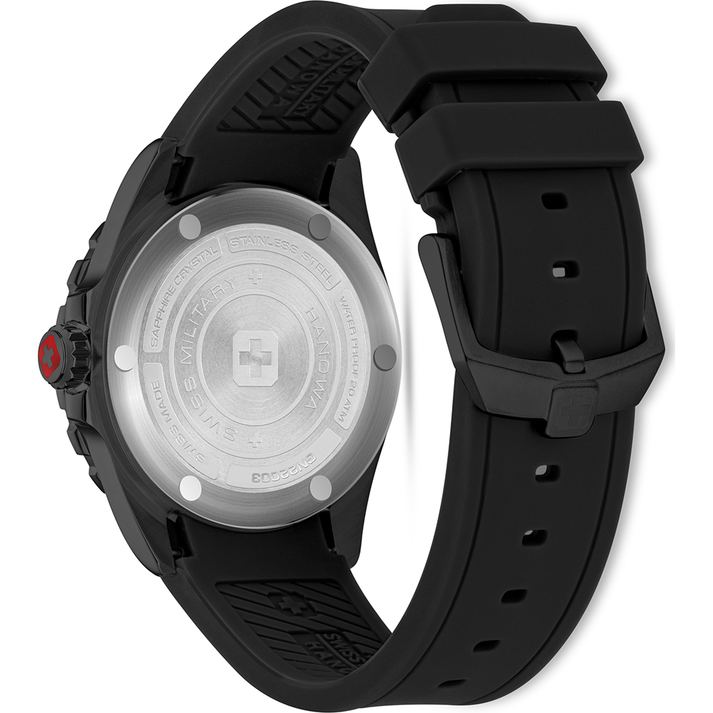 Swiss Military Hanowa Aqua SMWGN2200330 Offshore Diver II Watch PHARFAITEハイネックバインダー・Tバック ‐NEO‐ XL ブルー