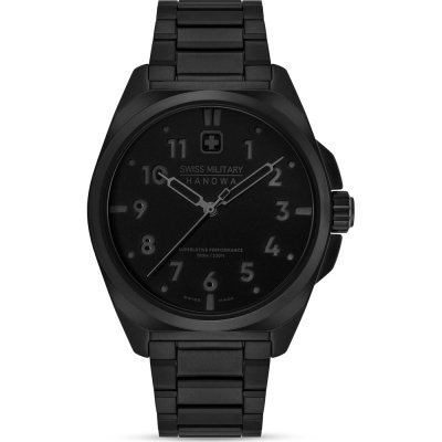 Swiss Military Hanowa Land SMWGG0003932 Fieldmaster Stealth Watch