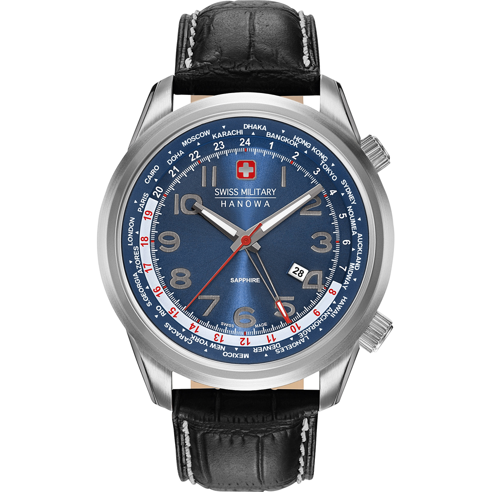 Swiss Military Hanowa 06-4293.04.003 Worldtimer Watch