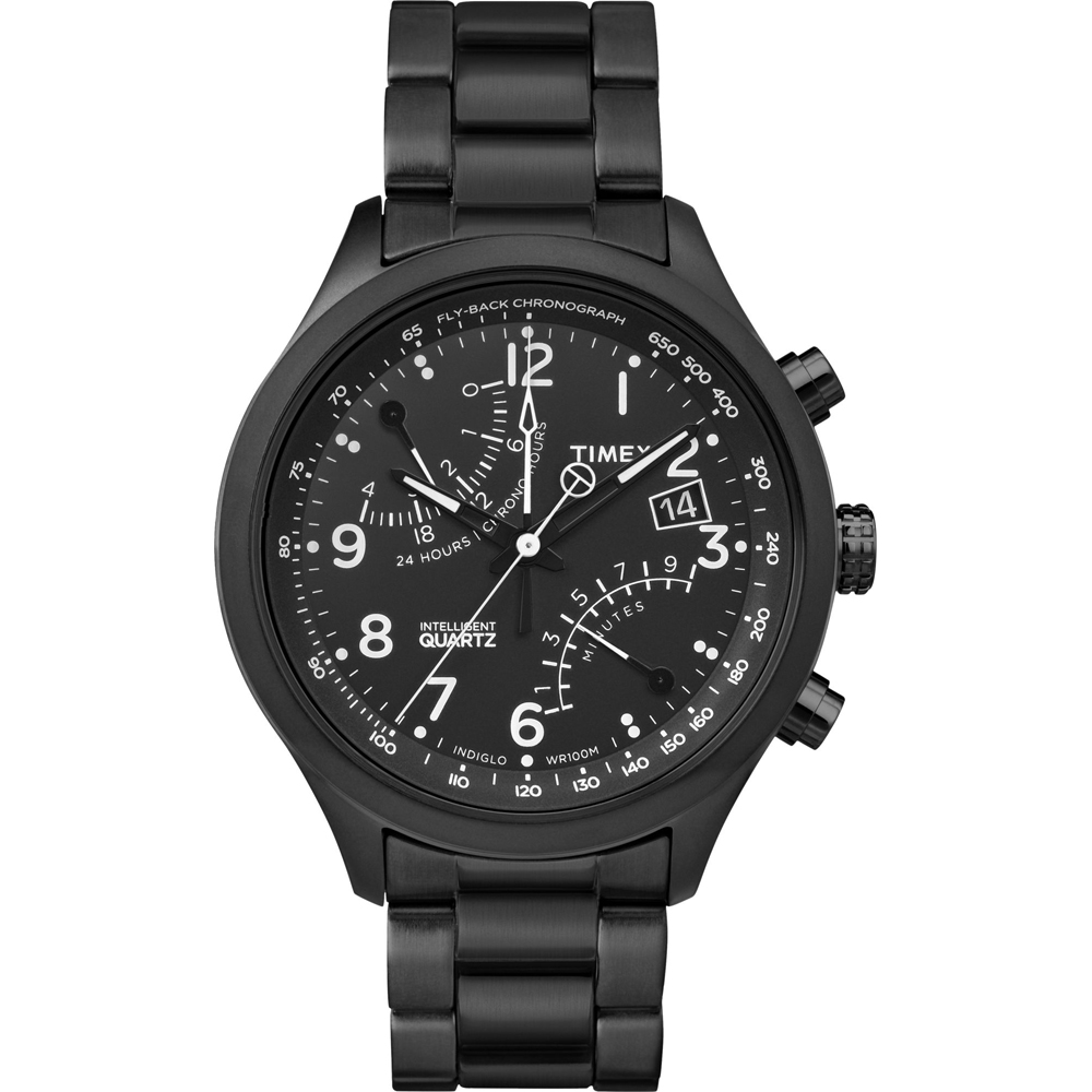 Timex IQ TW2P60800 IQ Fly-Back Watch