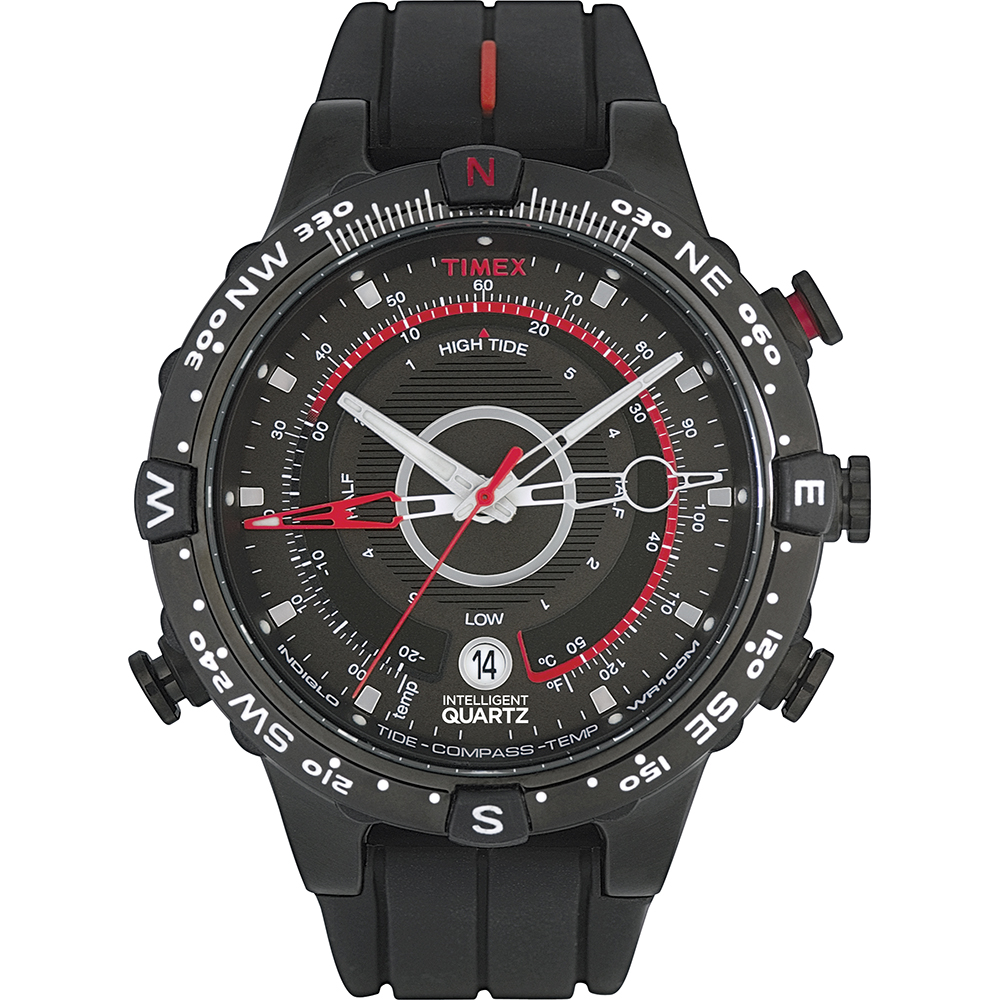 Timex IQ T2N720 IQ Tide Temp Compass Watch