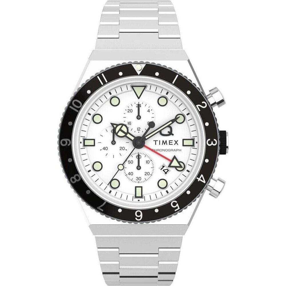Timex TW2V69900 Q GMT Watch