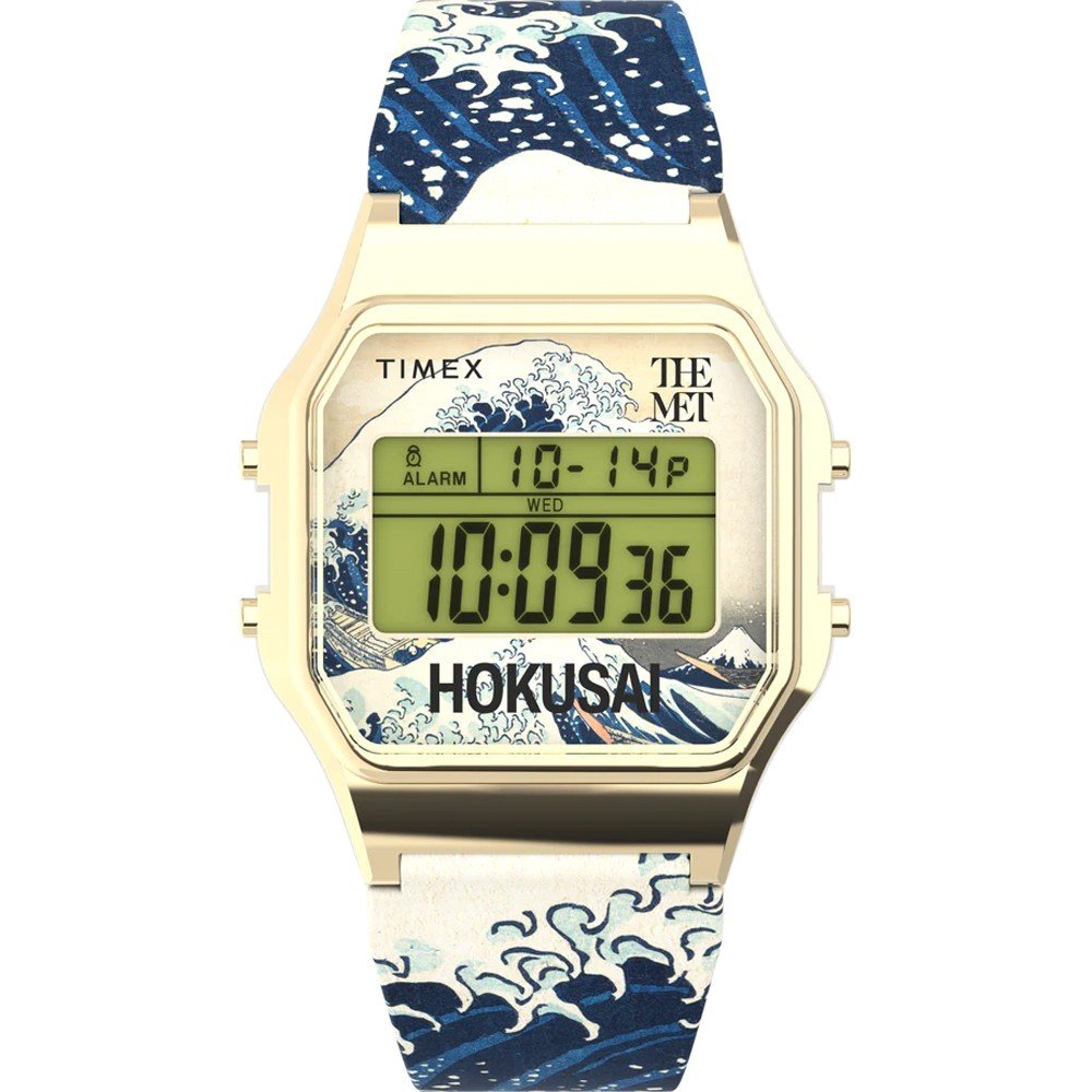 Timex TW2W25200 The Met x Hokusai Watch