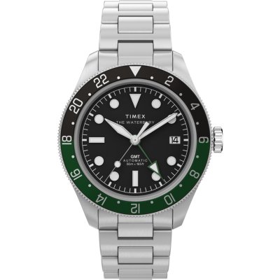 Timex Waterbury TW2Y60800 Waterbury Heritage Automatic GMT Watch