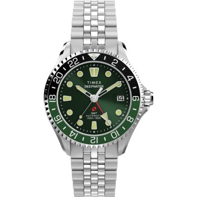 Timex Deep Water TW2Y64100 Deepwater Meridian 200 Automatic GMT Watch