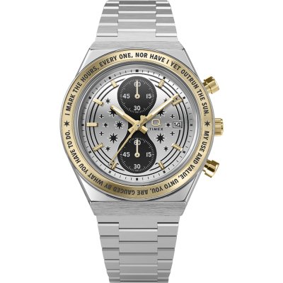Timex X Warner Brothers TW2Y75900 Harry Potter x Q Timex Time Turner Chronograph Watch