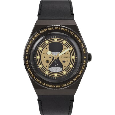 Timex X Warner Brothers TW2Y76000 Harry Potter x Q Timex Time Turner Chronograph Watch