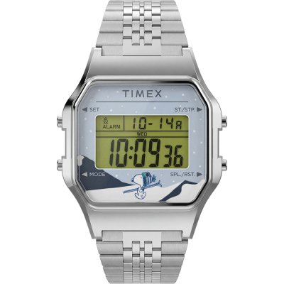 Timex X Peanuts TW2Y76700 Peanuts® x Timex T80 Snoopy Ski Watch