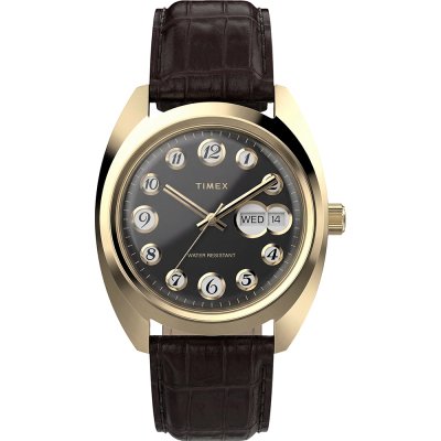 Timex Re-Issues TW2Y82100 1976 Rotary Phone Dial Reissue Watch