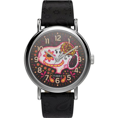 Timex X Peanuts TW2Y85900 Peanuts® x Timex Weekender® Day of the Dead Watch