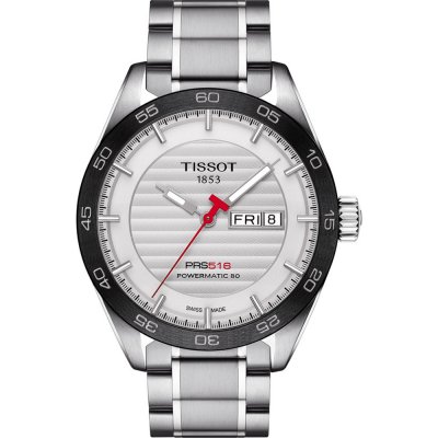 Jewellery Watches Watch Bands & Straps Tissot Prs 516 T100417-430 Steel Bracelet T605037160 