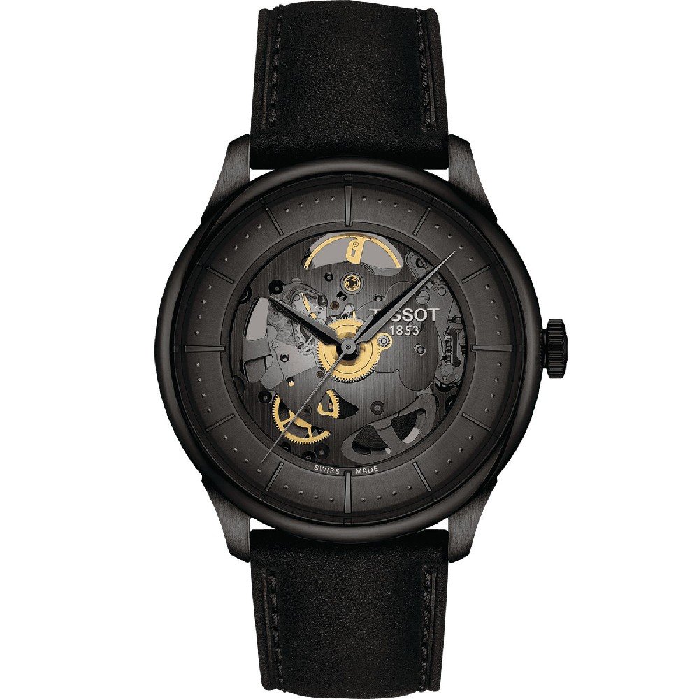 Tissot T-Classic T1398363644100 Chemin Des Tourelles Squelette Watch