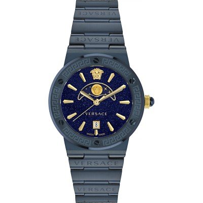 Versace VE7G00423 Greca Logo Moonphase Watch