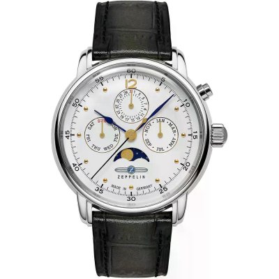 Zeppelin Barcelona 9576-1 Barcelona Moonphase Watch
