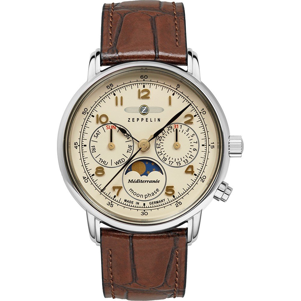 Zeppelin Méditerranée 9637-5 Watch • EAN: 4041338963755 • Watch.co.uk